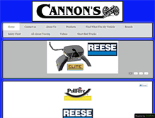 Tablet Screenshot of cannonsofjax.com